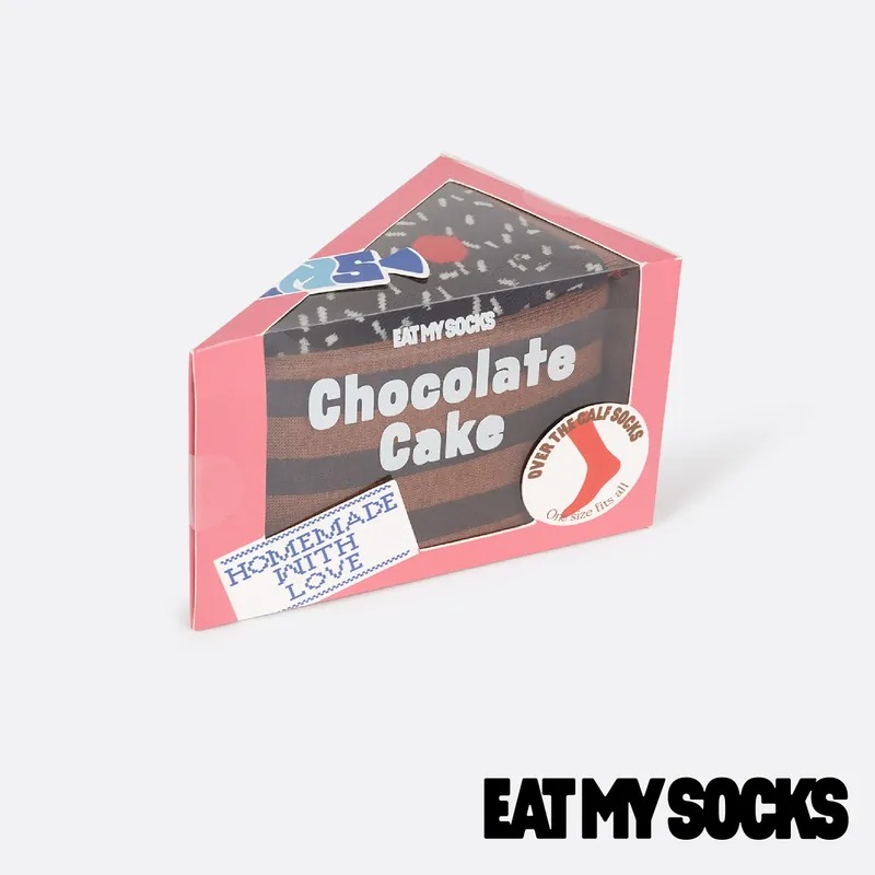 EAT MY SOCKS｜襪子｜甜點系列｜巧克力蛋糕◉70D036